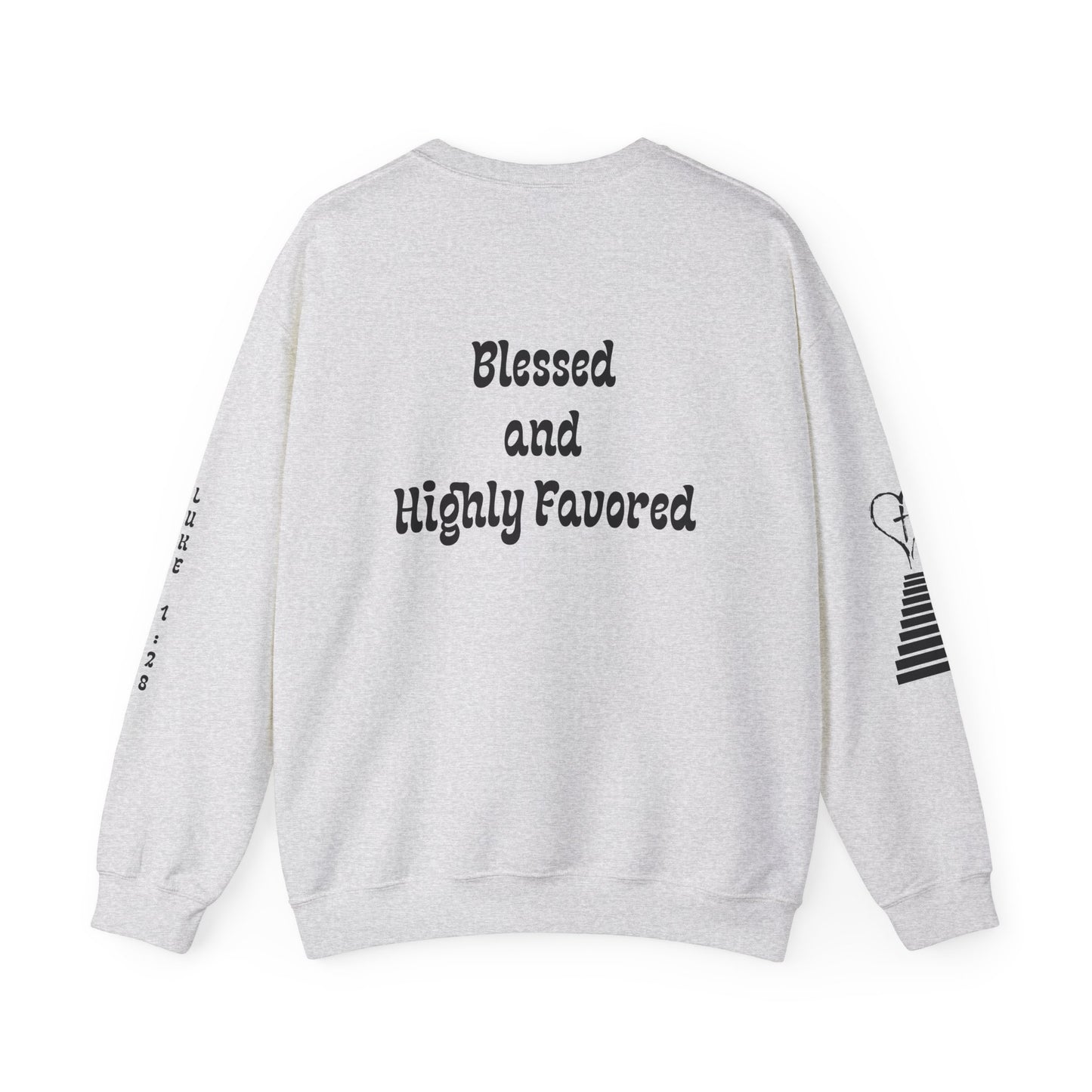 FF2F - Blessed and Highly Favored (PB) Unisex Heavy Blend™ Crewneck Sweatshirt