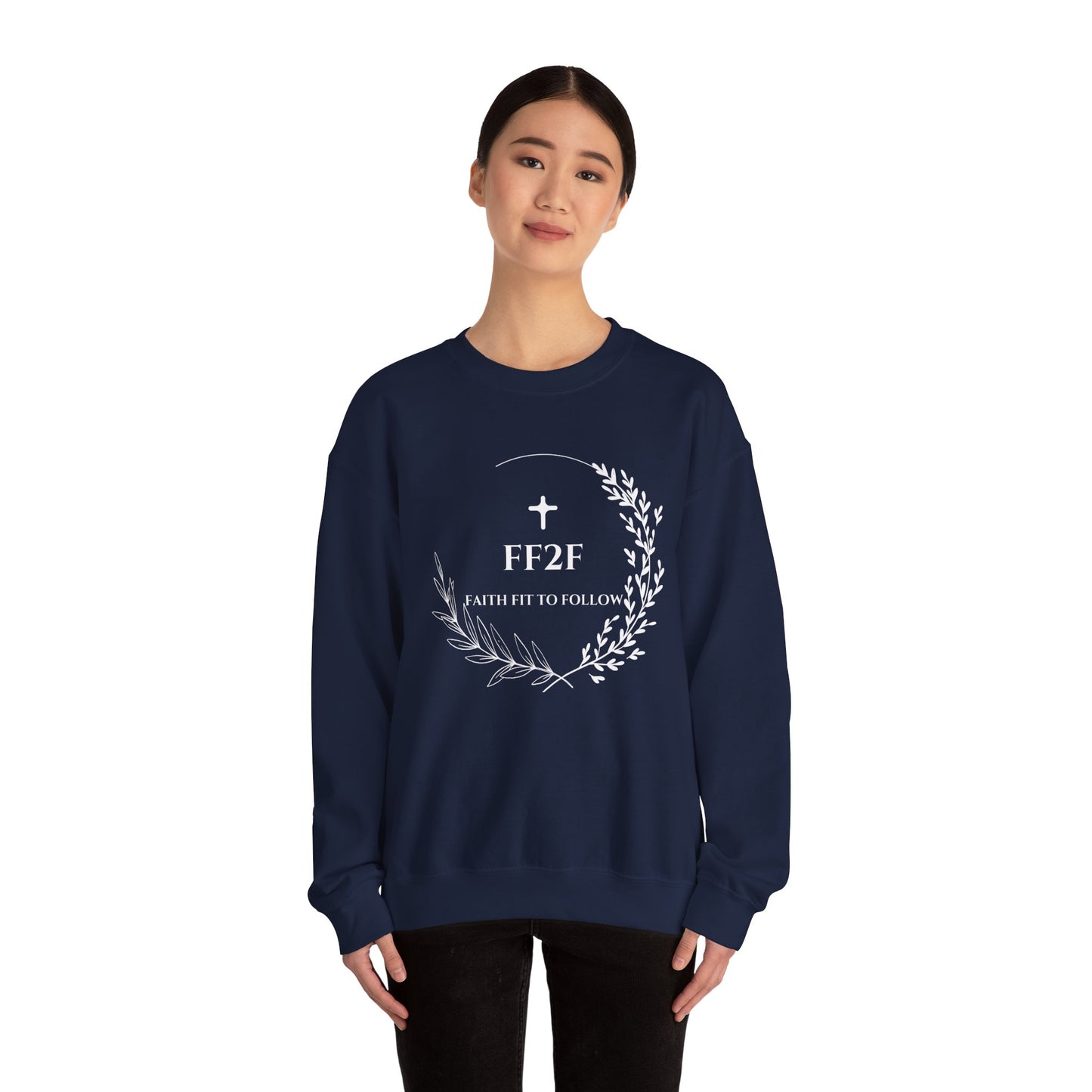 FF2F - Blessed and Highly Favored Unisex Heavy Blend™ Crewneck Sweatshirt