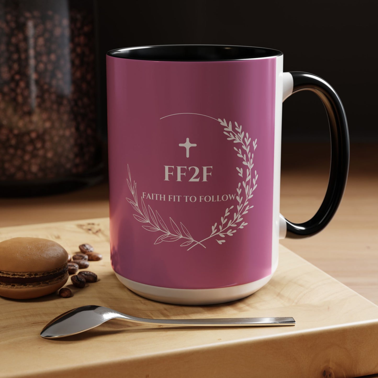 FF2F - Logo Accent Coffee Mug (11, 15oz)