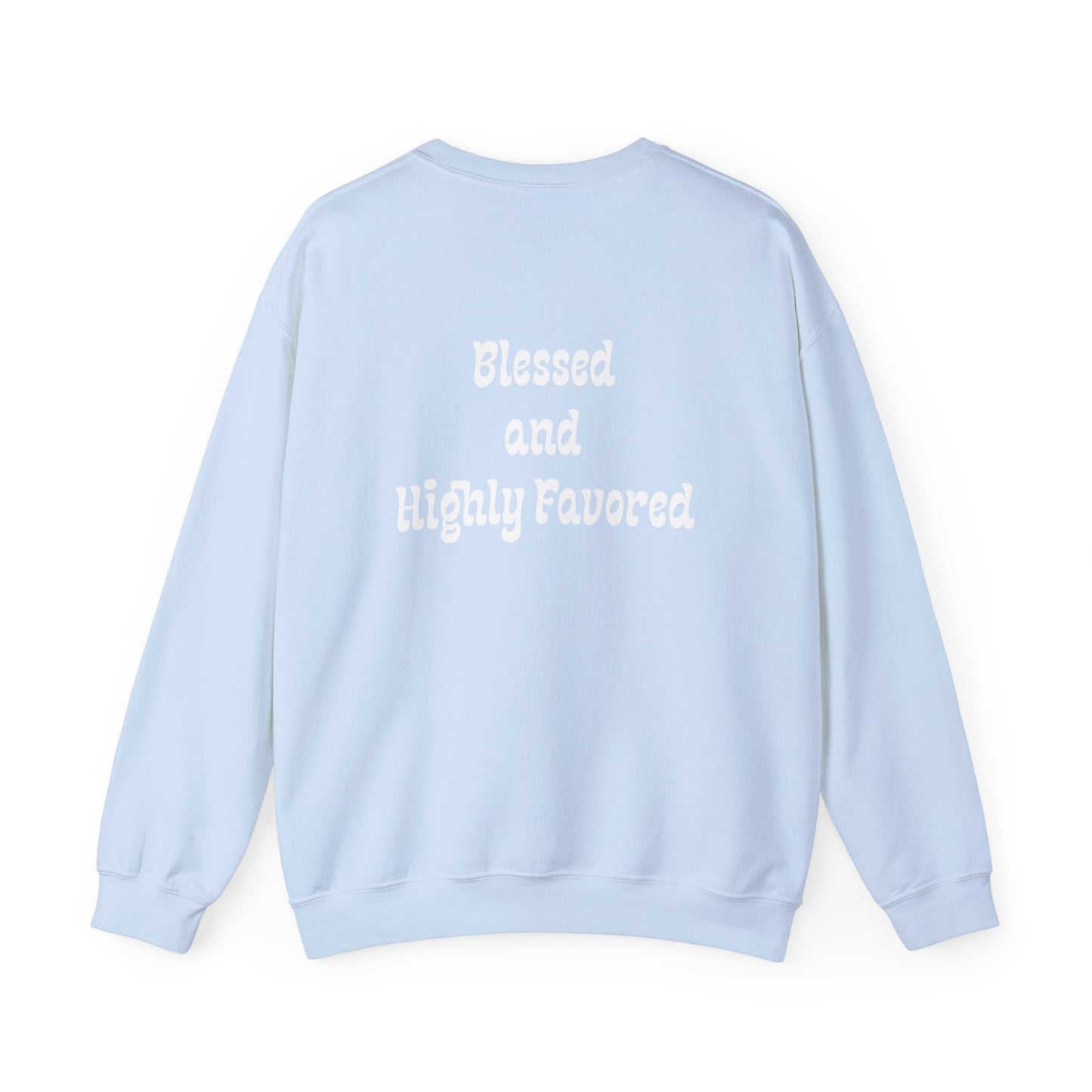 FF2F - Blessed and Highly Favored Unisex Heavy Blend™ Crewneck Sweatshirt