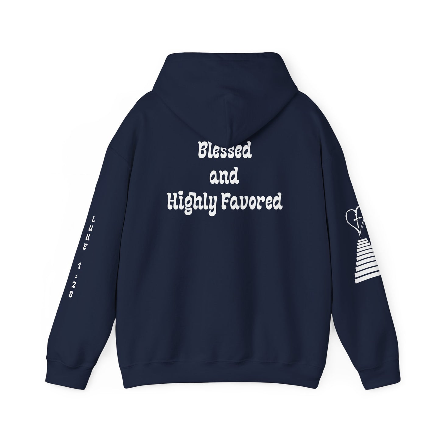 FF2F - Blessed and Highly Favored Unisex Heavy Blend™ Hooded Sweatshirt