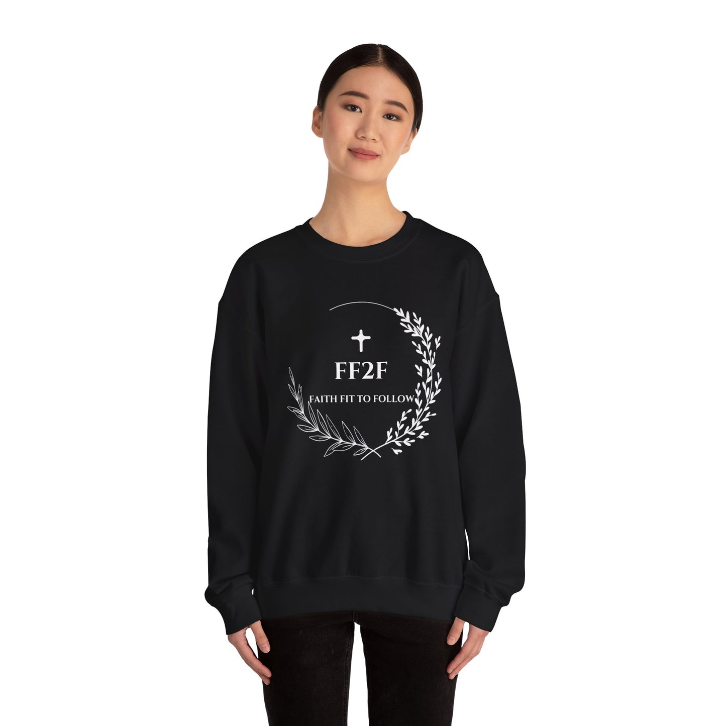 FF2F - Blessed and Highly Favored Unisex Heavy Blend™ Crewneck Sweatshirt