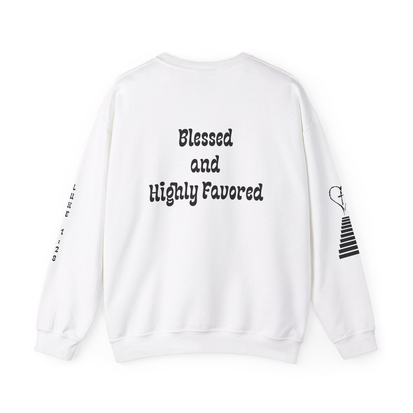 FF2F - Blessed and Highly Favored (PB) Unisex Heavy Blend™ Crewneck Sweatshirt