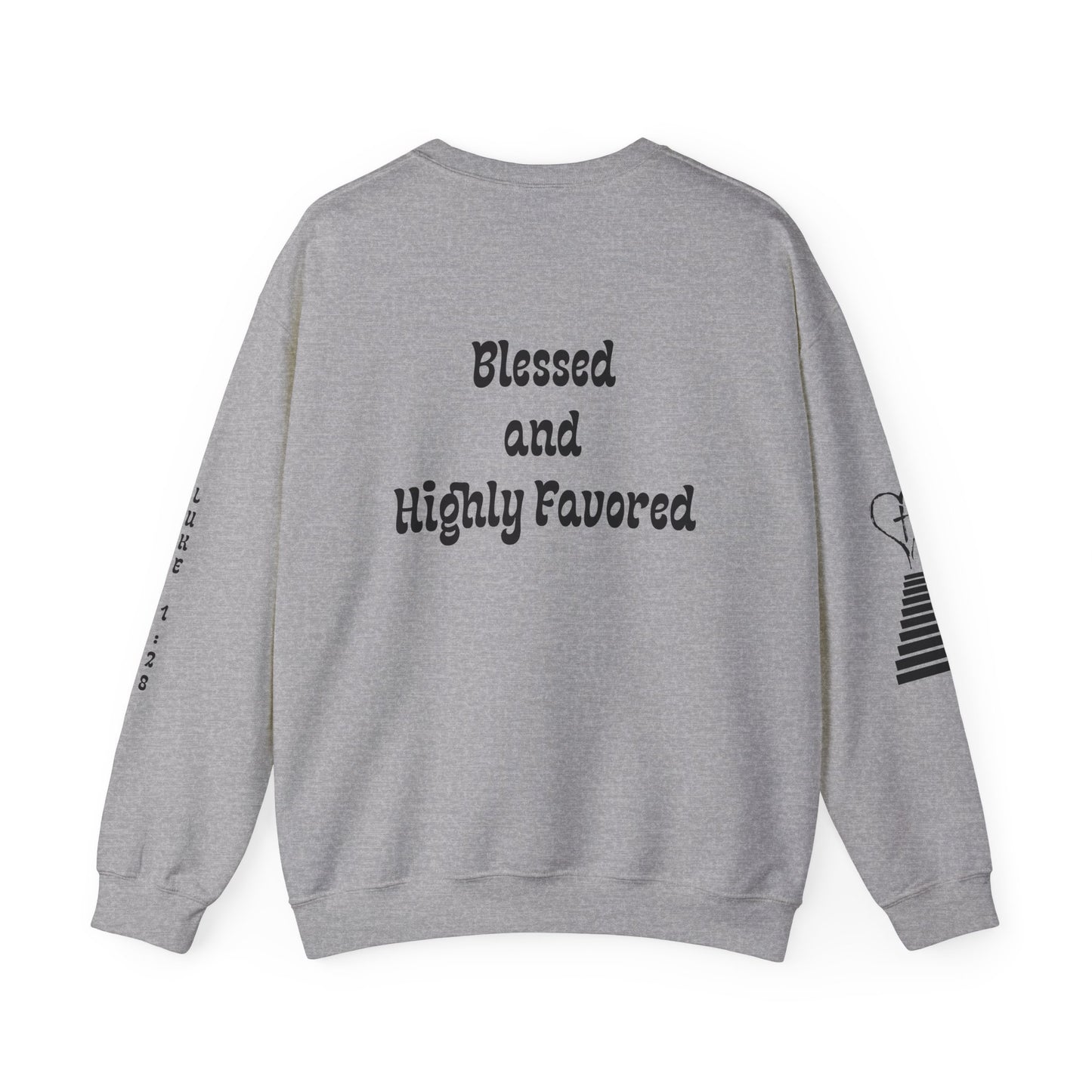 FF2F - Blessed and Highly Favored (PB) Unisex Heavy Blend™ Crewneck Sweatshirt