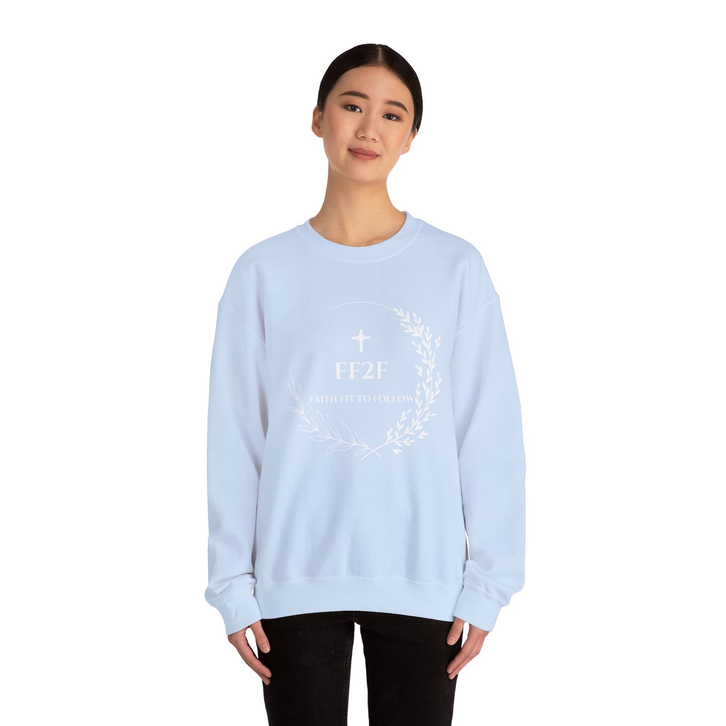 FF2F - Blessed and Highly Favored Unisex Heavy Blend™ Crewneck Sweatshirt