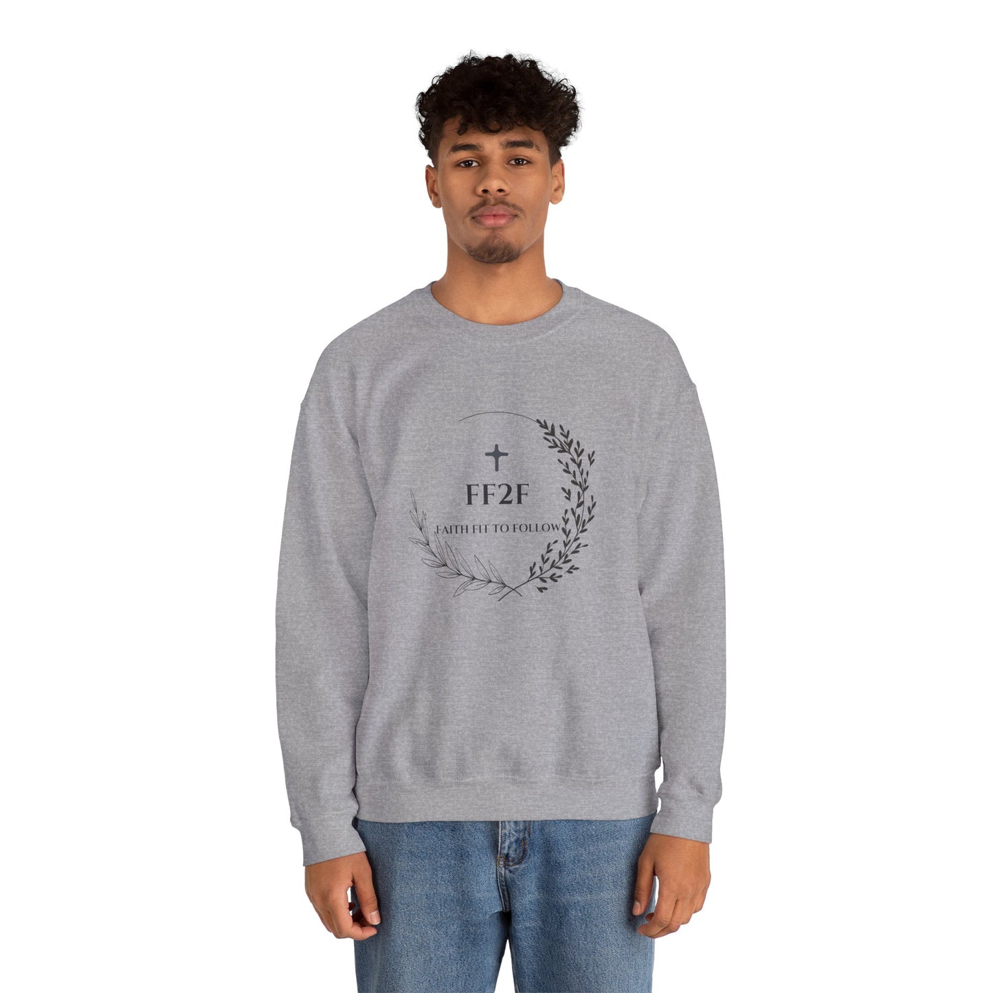 FF2F - Don't be Anxious Unisex Heavy Blend™ Crewneck Sweatshirt