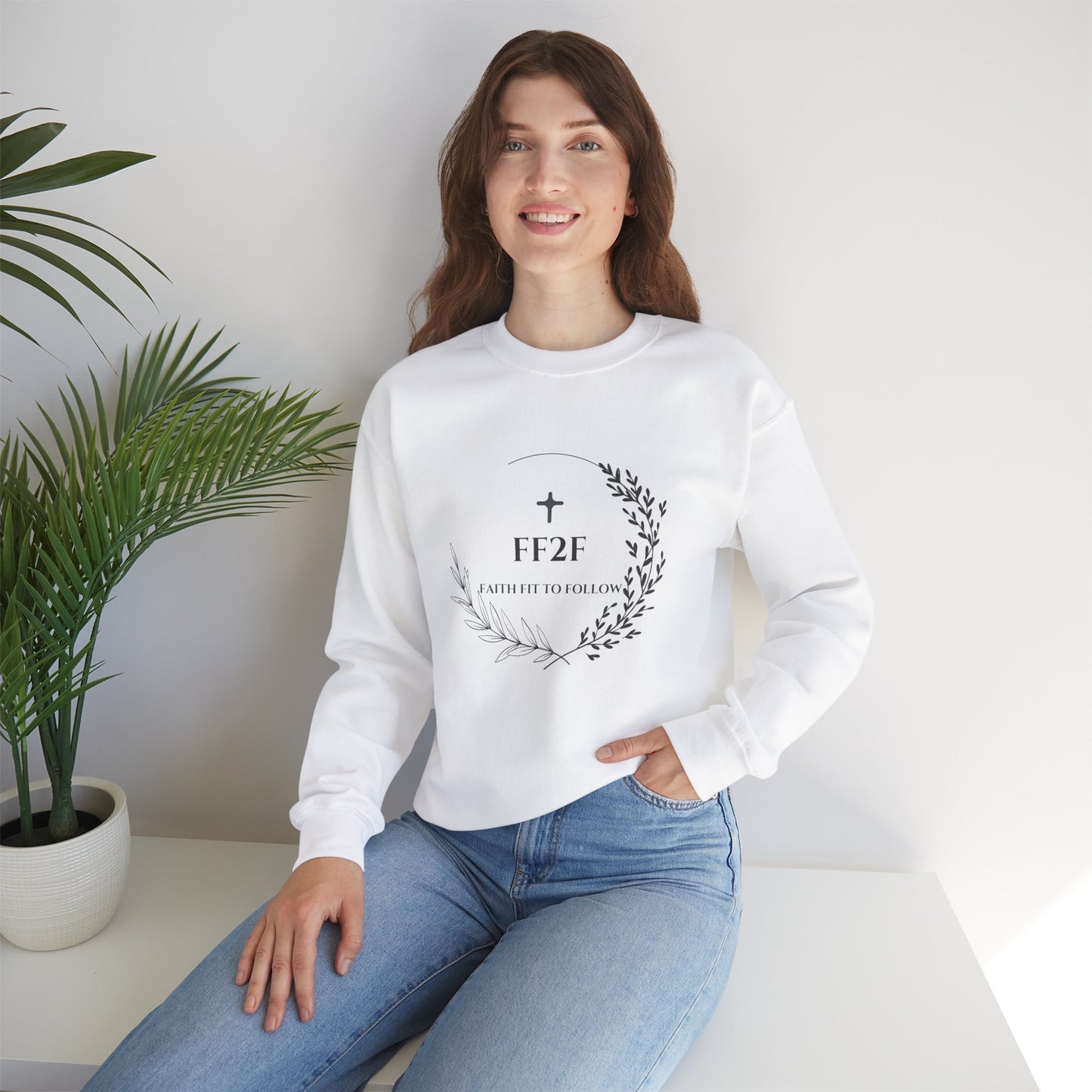 FF2F - Don't be Anxious Unisex Heavy Blend™ Crewneck Sweatshirt