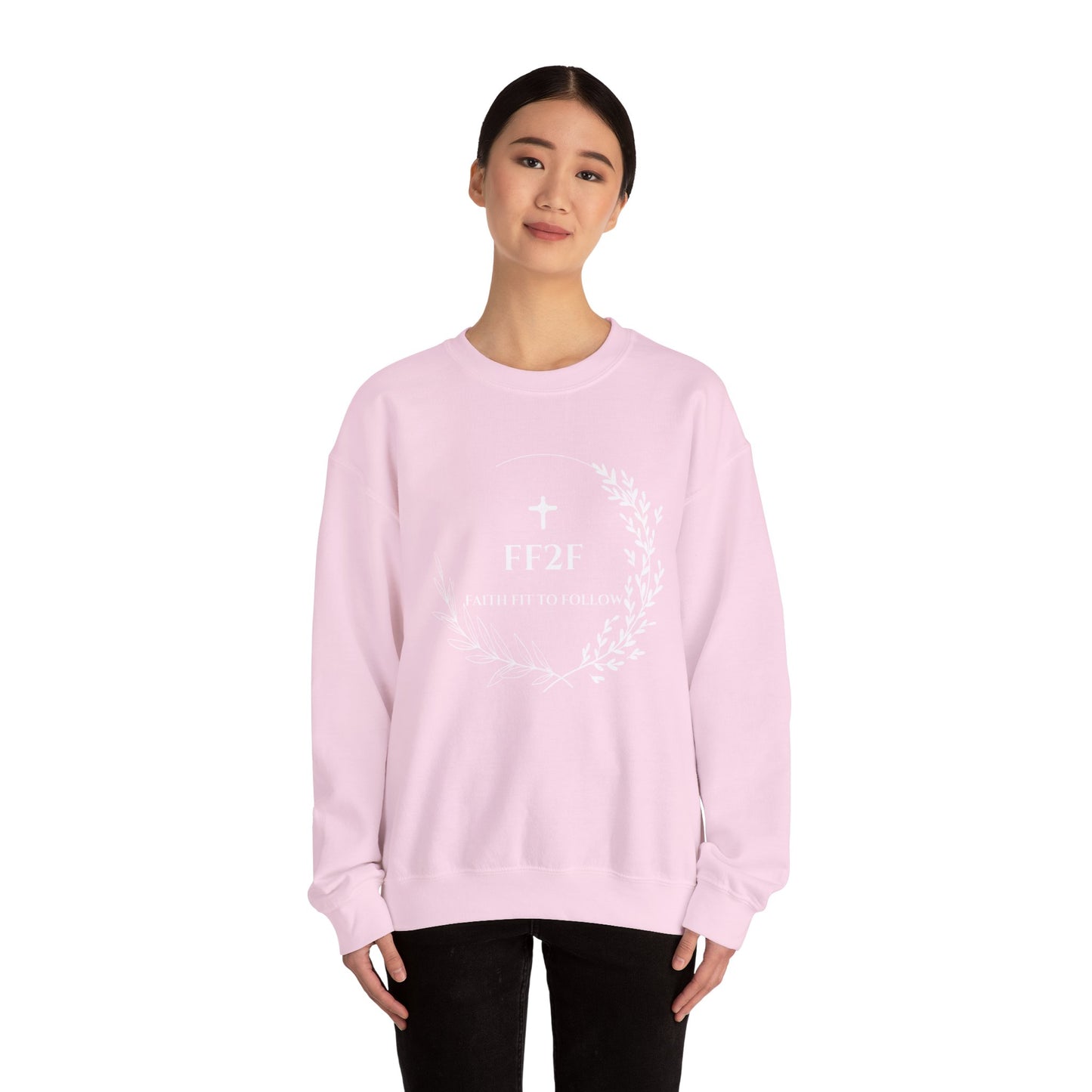 FF2F - Blessed and Highly Favored Unisex Heavy Blend™ Crewneck Sweatshirt